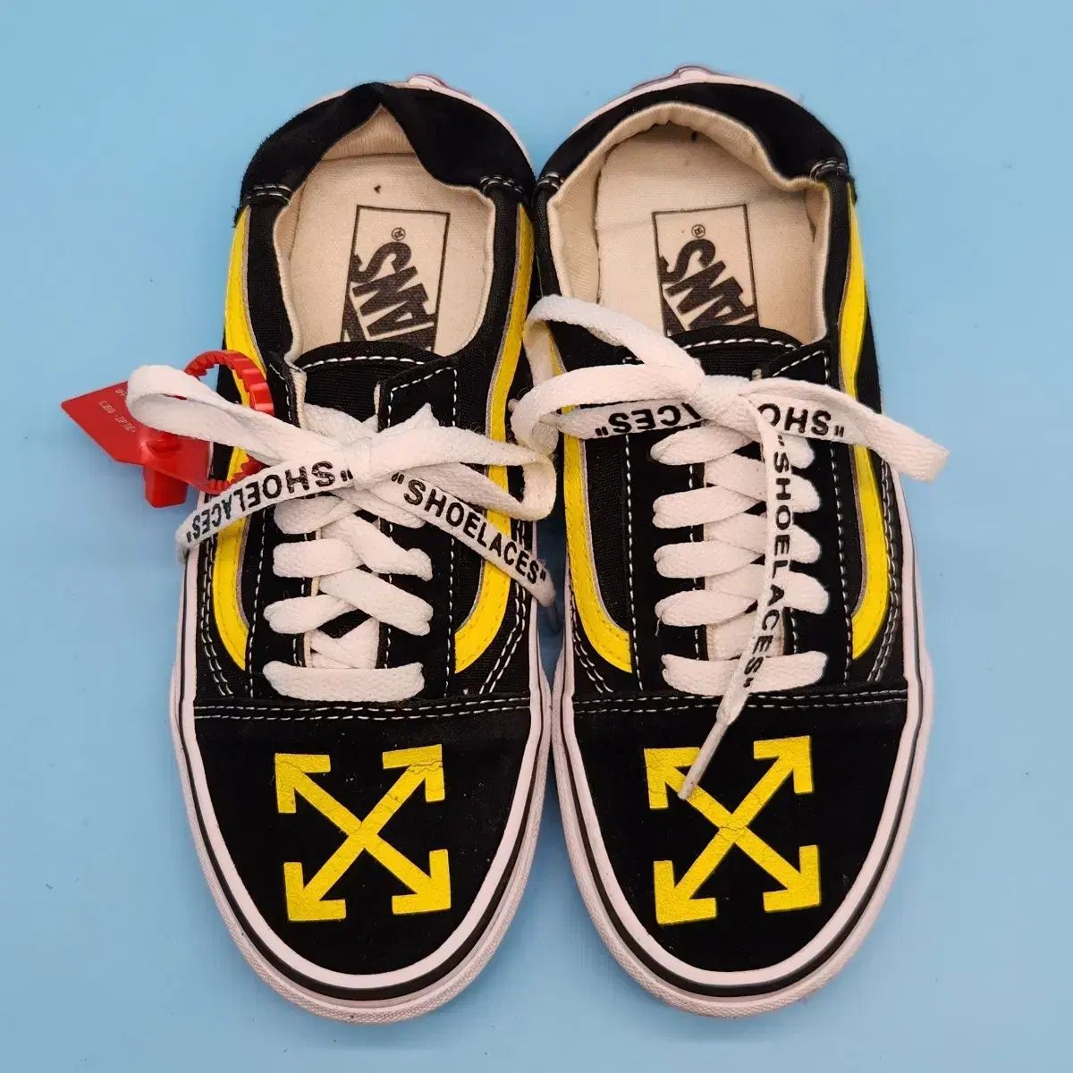 VANS オールドクール x オフホワイト ミュール 225 OLD SKOOL MULE