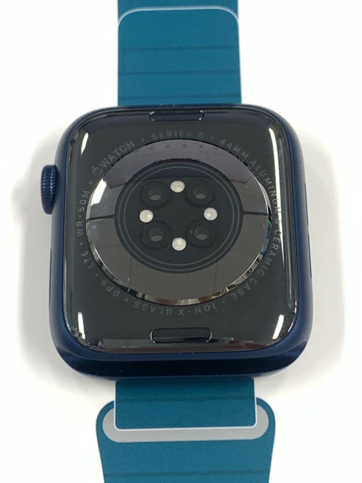 Apple Watch Series 6 GPS+Cellular 44mm ブルー 新品同様 - メルカリ