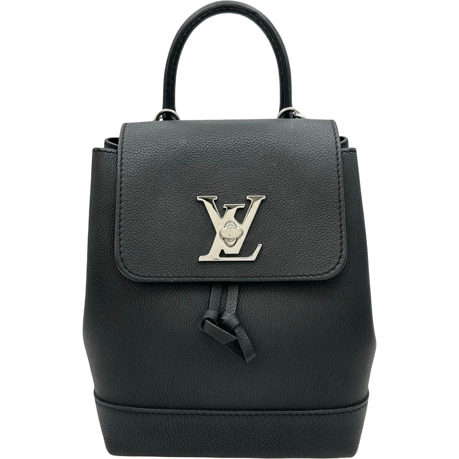 ルイ・ヴィトン LOUIS VUITTON ロックミー・バックパック M54573 ブラック トリヨンレザー レディース リュック・デイパック
