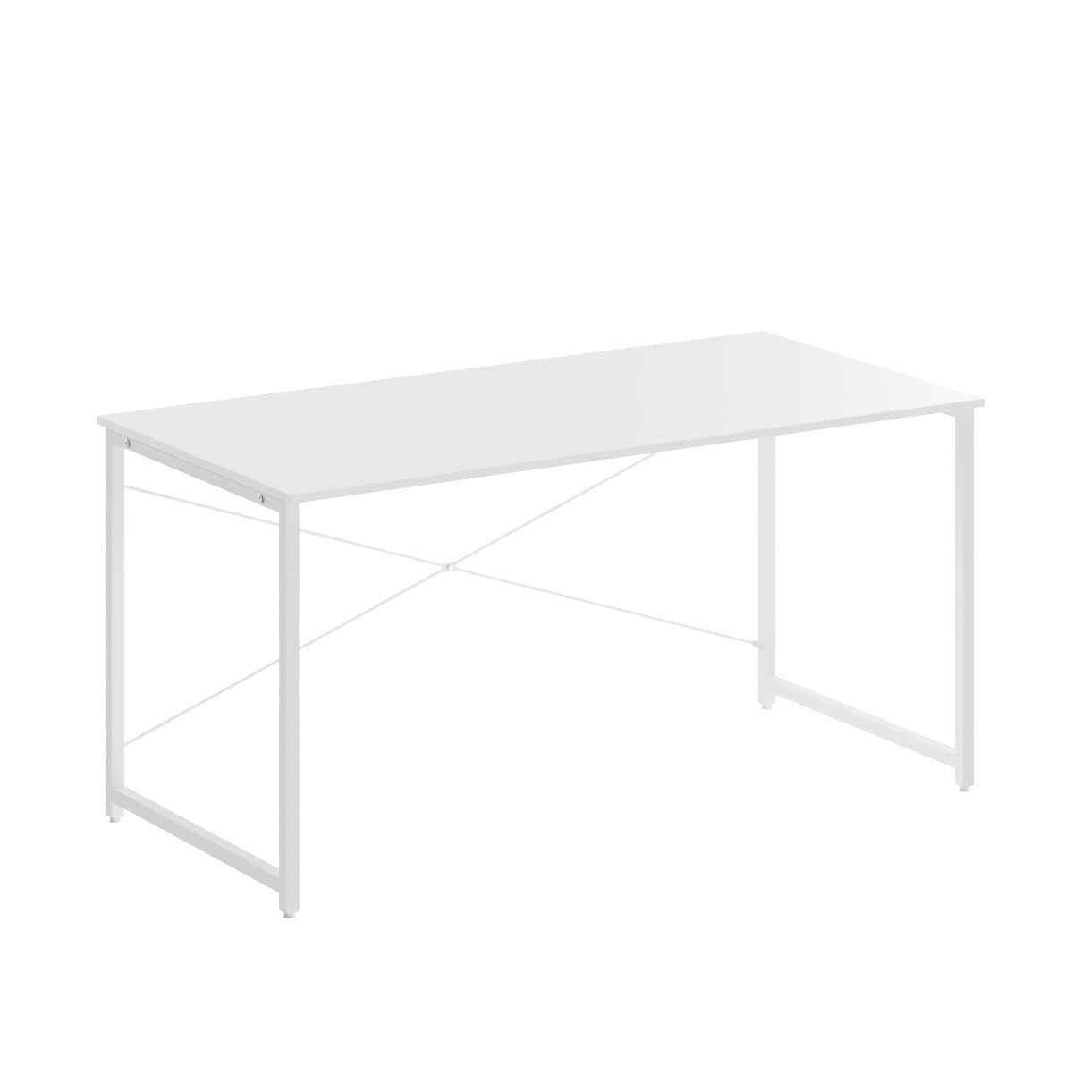 ライフ・ウェル LifeWell パソコンデスク 机 平机 モニターアーム対応 140×70cm LW-T1470-WH ホワイト/ホワイト