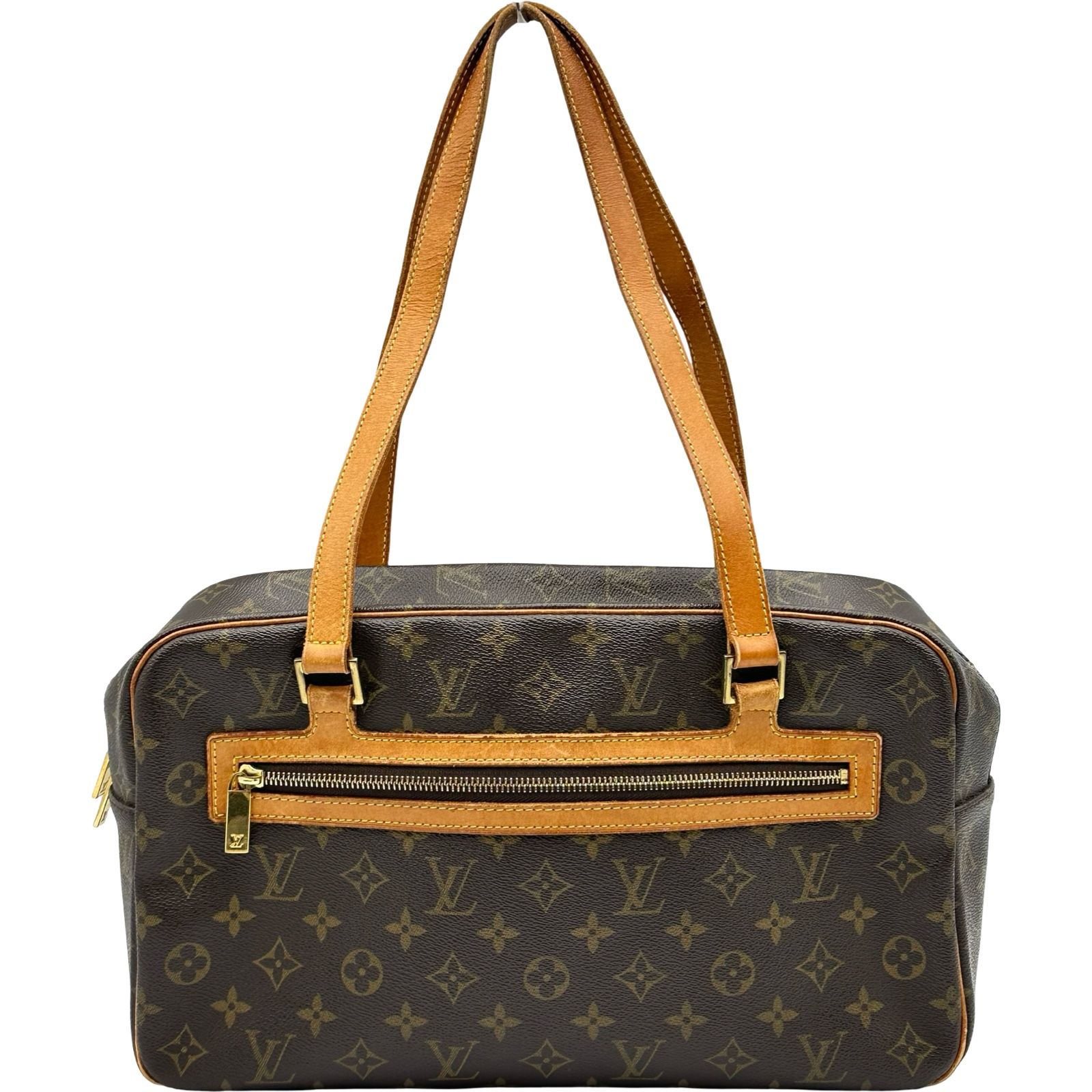 ルイ・ヴィトン LOUIS VUITTON シテGM M51181 ブラウン モノグラムキャンバス レディース ショルダーバッグ
