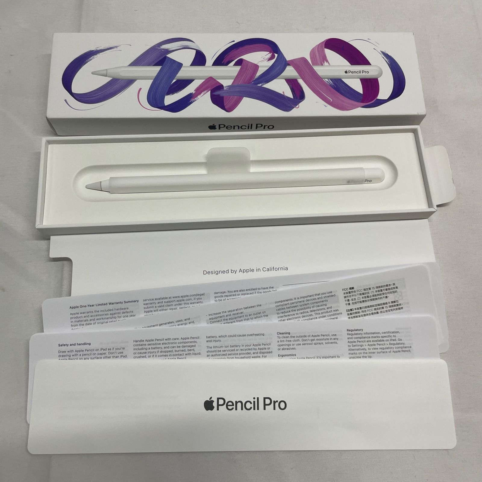Apple Pencil Pro 中古【動作確認済】MX2D3ZA/A - メルカリ