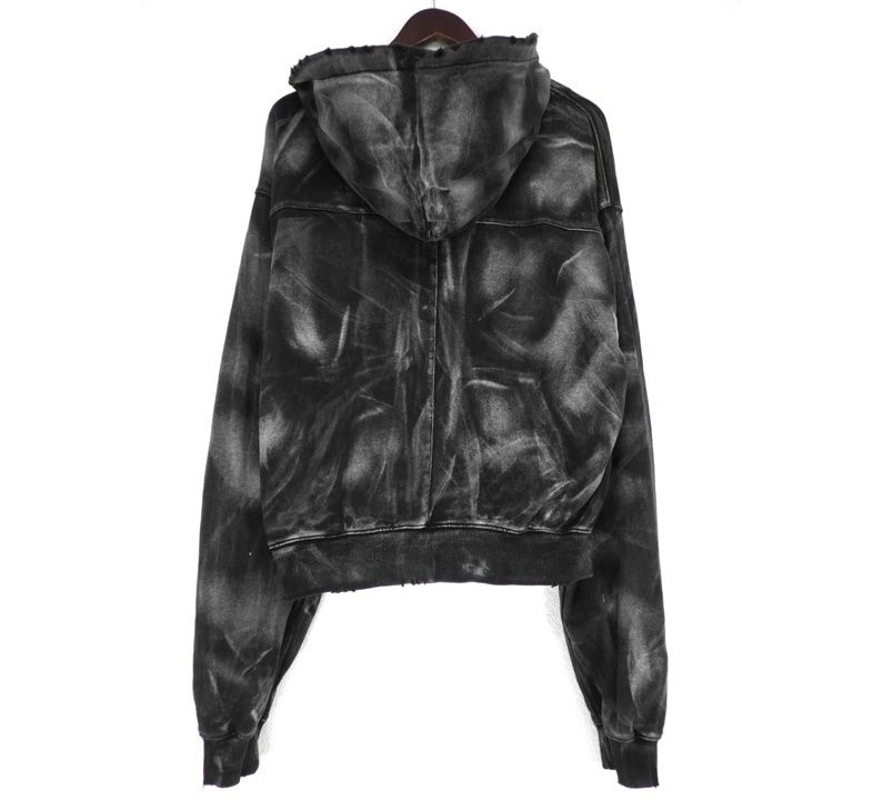 ラストネスト LAST NEST 【 WASHED HOODIE 】 ウォッシュ加工 ジップ