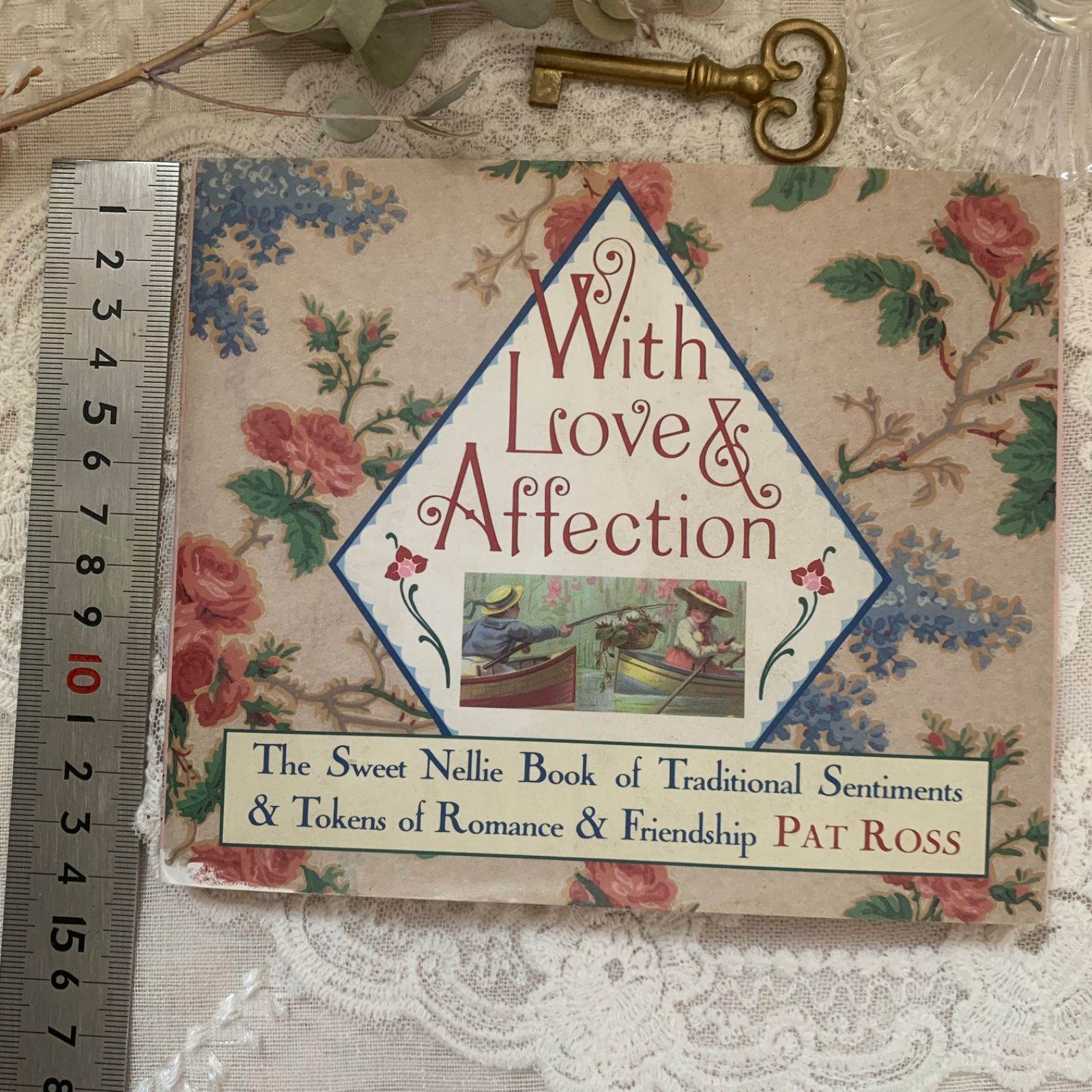 ヴィンテージ 洋書 ヴィクトリアン調 With Love & Affection ジャンク
