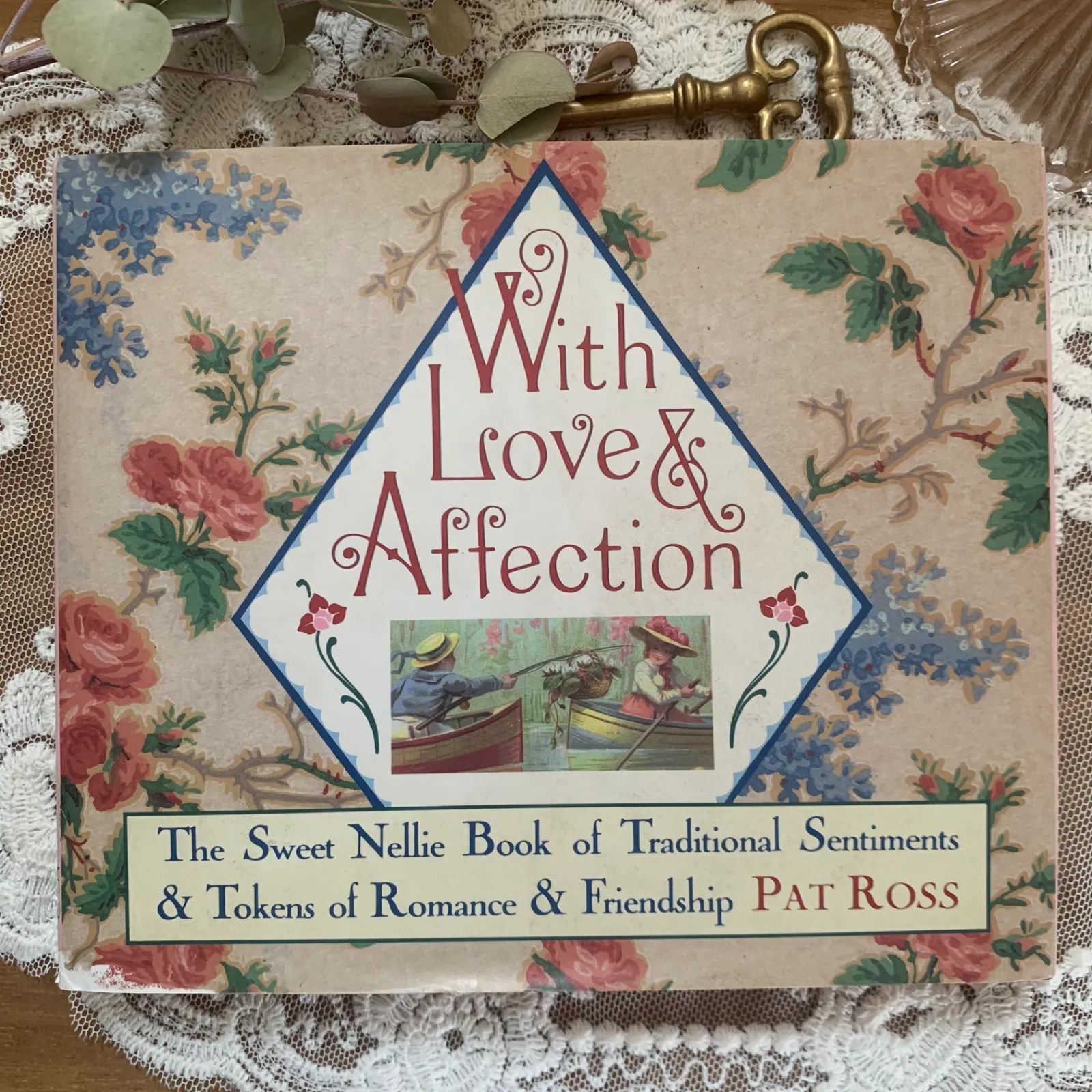 ヴィンテージ 洋書 ヴィクトリアン調 With Love & Affection ジャンク