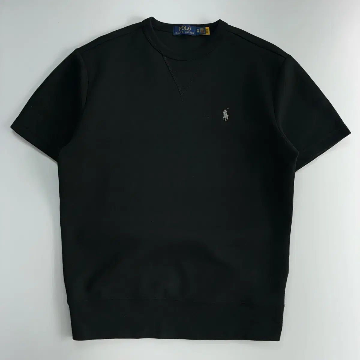 POLO ポロ ラルフローレン 新モデル刺繍 ブラック 半袖 スウェット