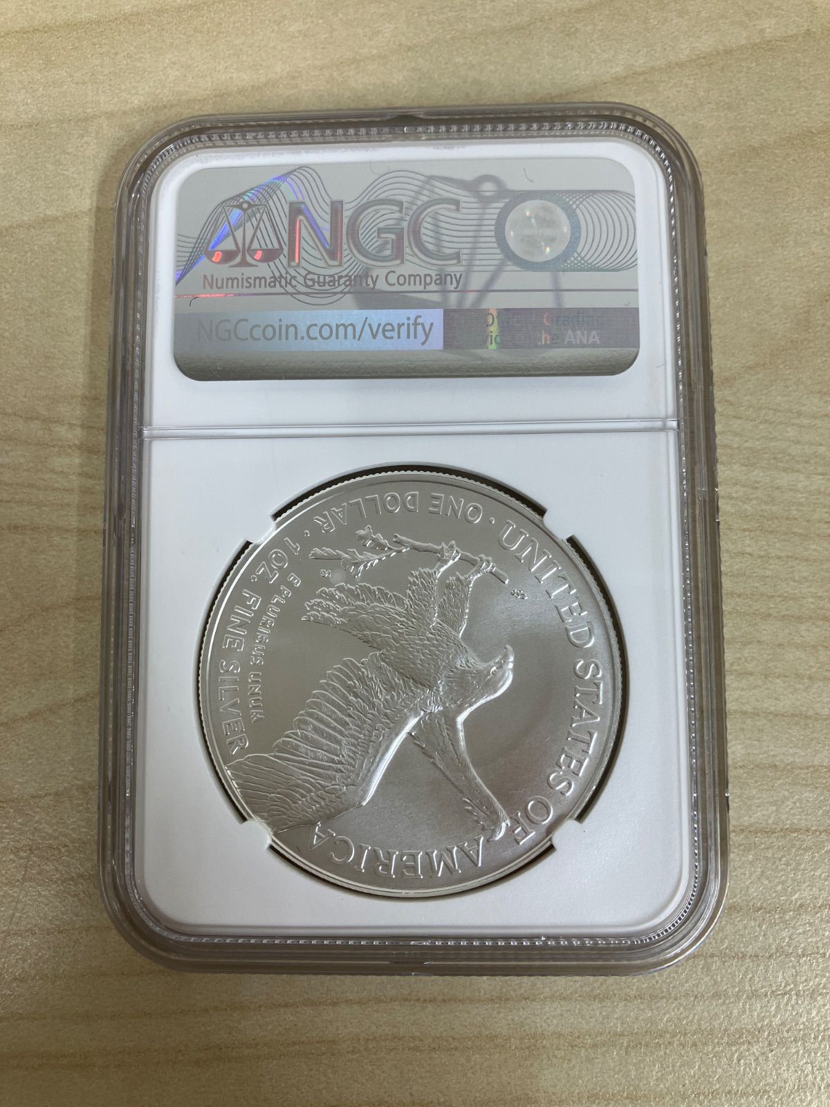 P/MS70 アメリカ 2025年 1オンス 銀貨 14,400円