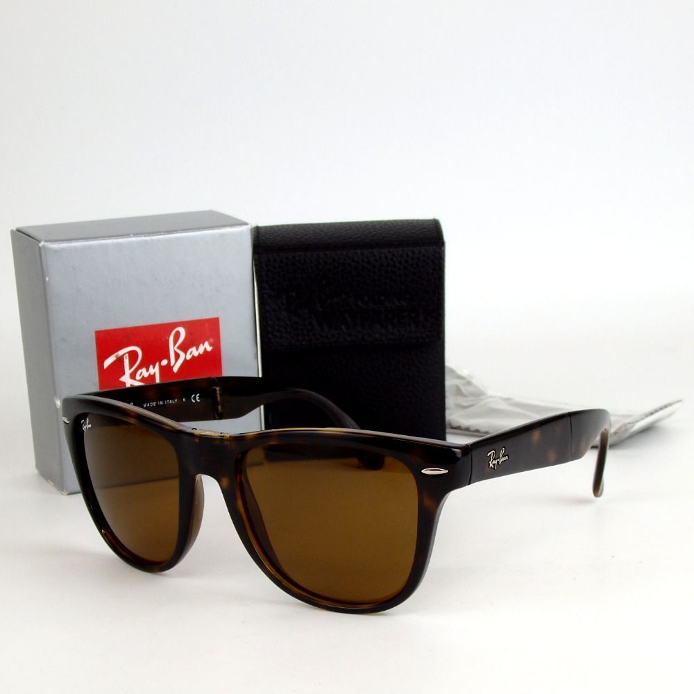 Ray-Ban レイバン サングラス WAYFARER FOLDING ウェイファーラーフォールディング RB4105 710 54□20 3N 折りたたみ サングラス プラスチック 3-422(6)