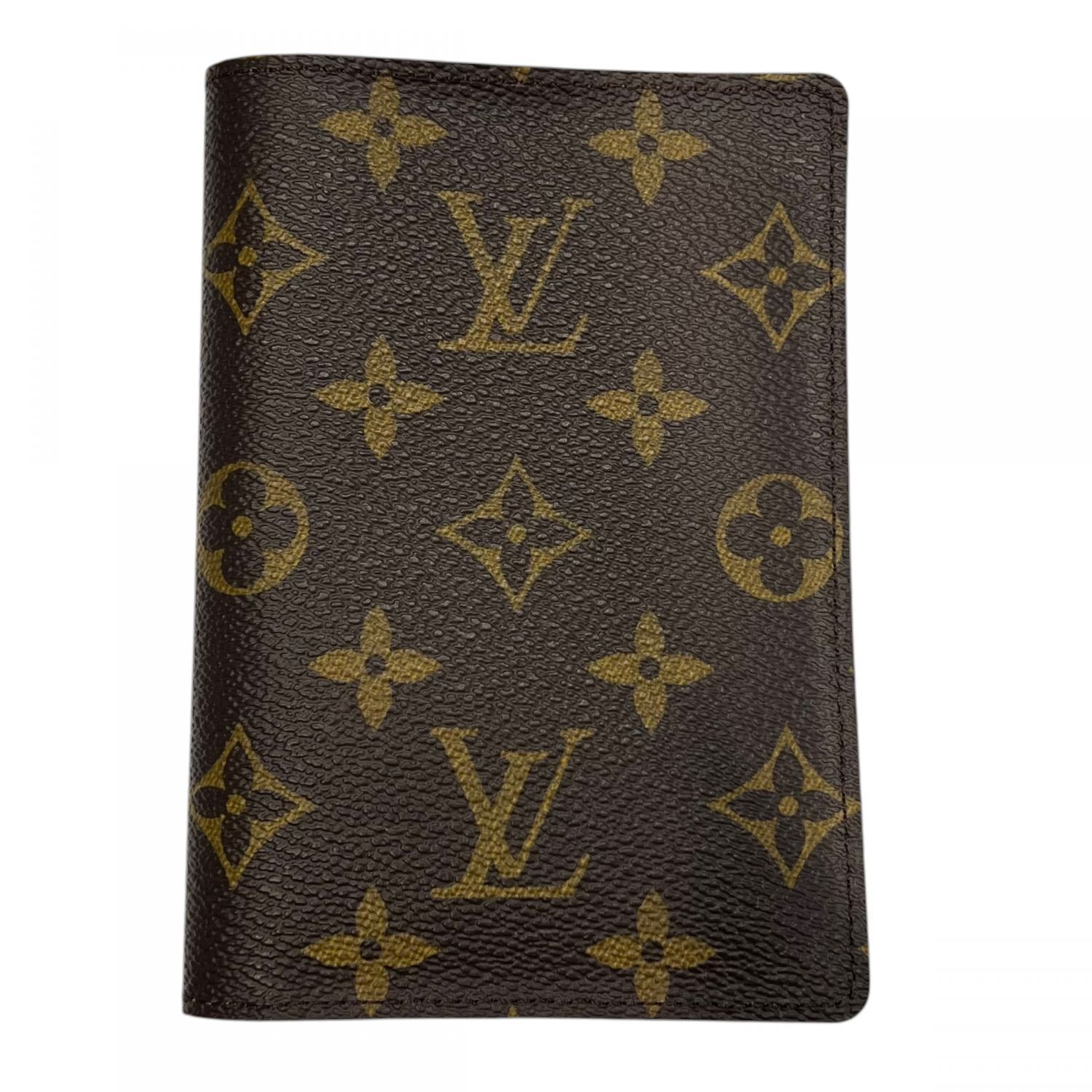【中古】 LOUIS VUITTON ルイ・ヴィトン パスポートカバー M60181 クーヴェルテュール･パスポール モノグラム パスポートケース ブラウン 26017615 SA