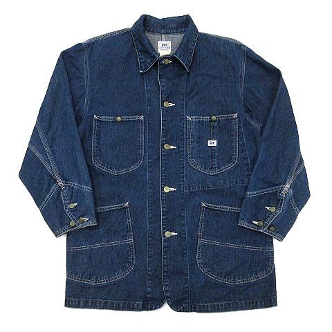 Lee 91-J 復刻 ハウスタグ デニムカバーオール 0412 リー Lee ハウスタグ 復刻 91-J デニム カバーオール ジャケット M