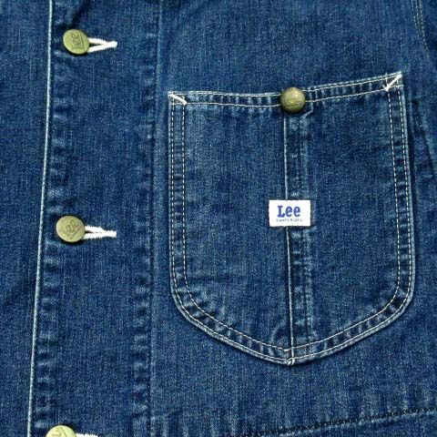 リー Lee ハウスタグ 復刻 91-J デニム カバーオール ジャケット M