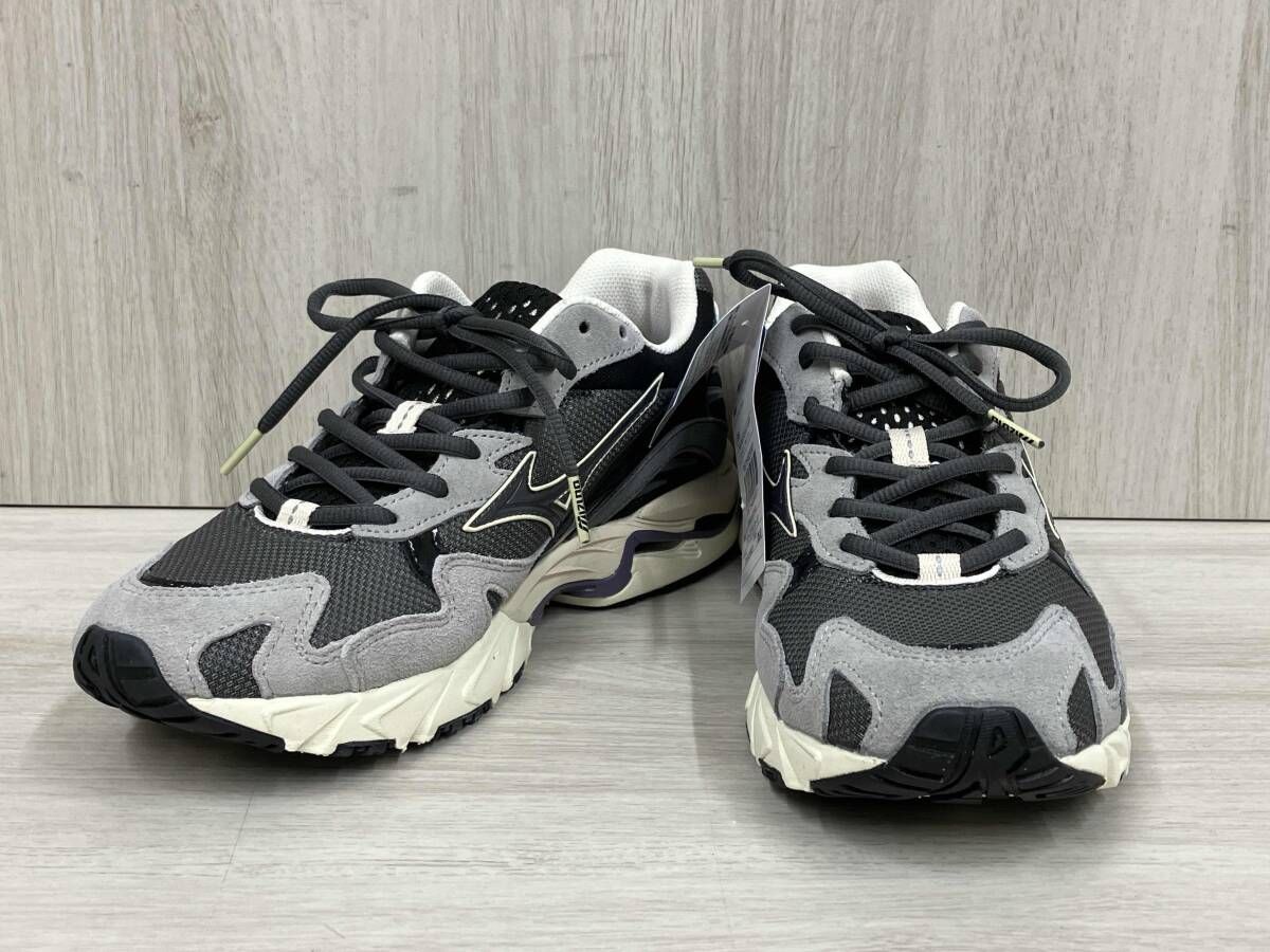 MIZUNO ミズノ ウエーブライダー 10 スニーカー ブラック×グレー DIGA246401