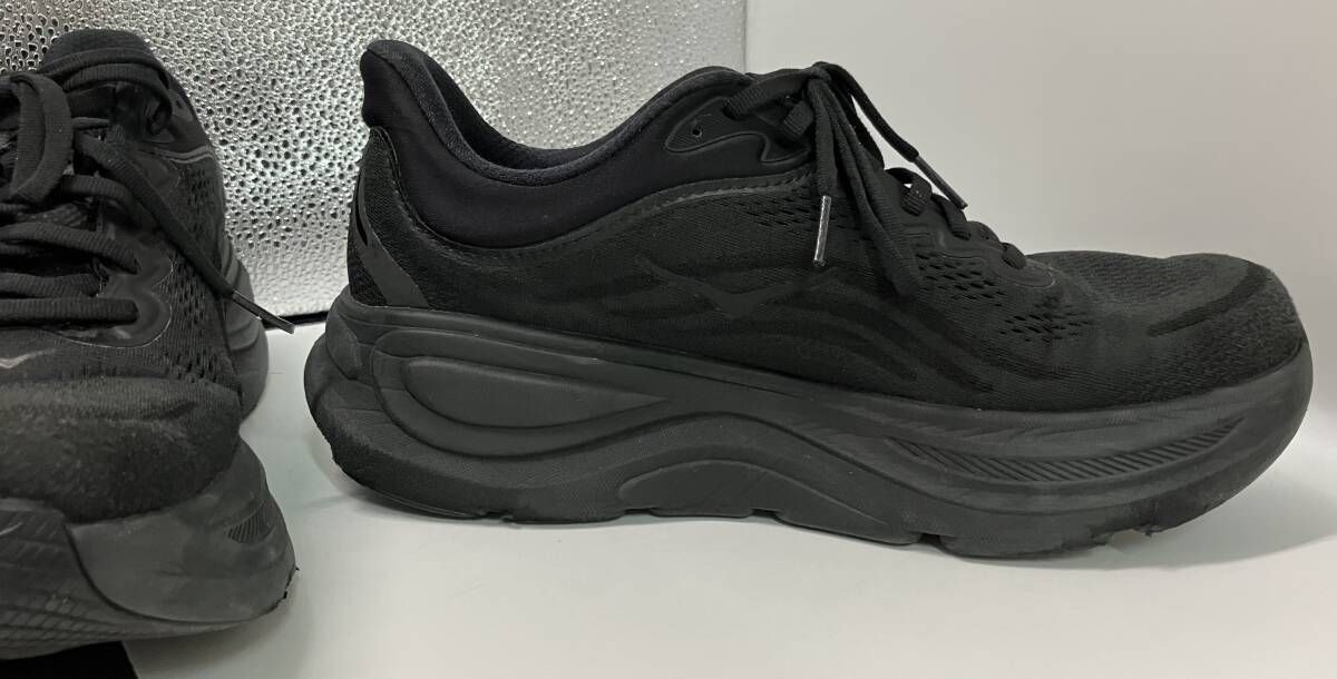 HOKA ONE ONE ホカ オネオネ スニーカー BONDI 9 ボンダイ WIDE BLACK 