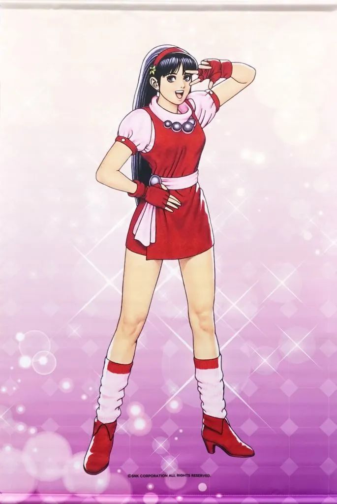 【中古】タペストリー 麻宮アテナB 選べるB2タペストリー 「くじコレ SNK 麻宮アテナコレクション」 S-2賞