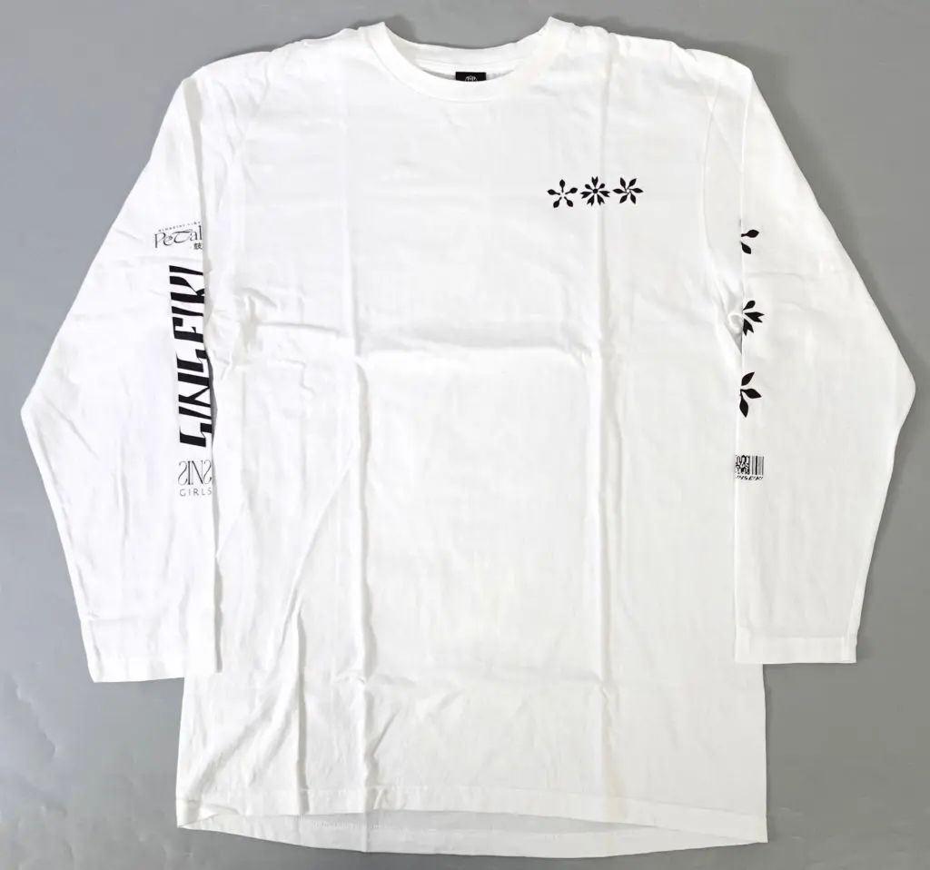 【中古】Tシャツ 心世紀ver. ロングTシャツ ホワイト XLサイズ 「バーチャルYouTuber KAMITSUBAKI STUDIO 心世紀 Virtual mini Live『Petalstride -鼓動-』」
