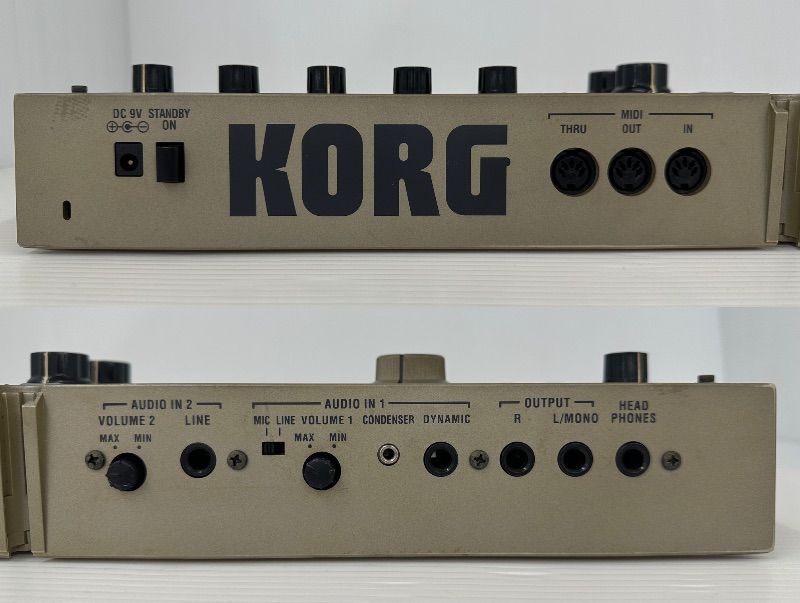 ジャンク】KORG コルグ シンセサイザー microKORG 通電可 (2606193