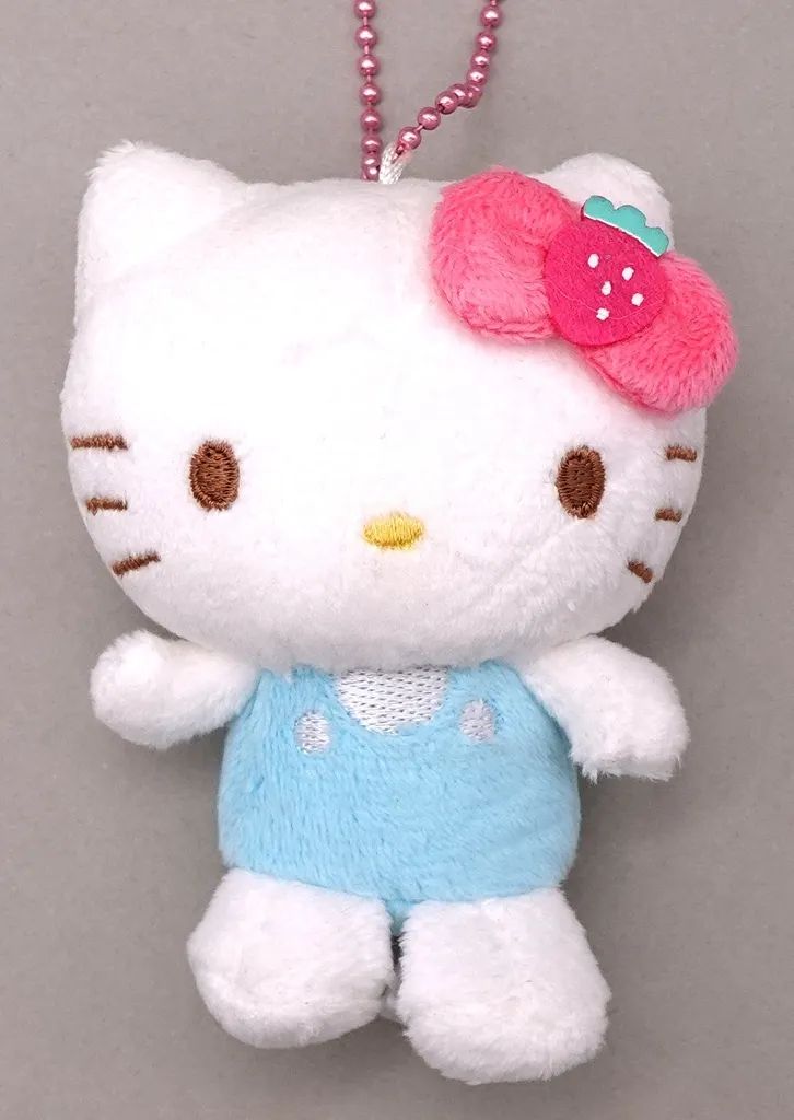 【中古】ぬいぐるみマスコット・ぬいぐるみバッジ ハローキティ 45th Anniversary ボールチェーンマスコット 「サンリオキャラクターズ」