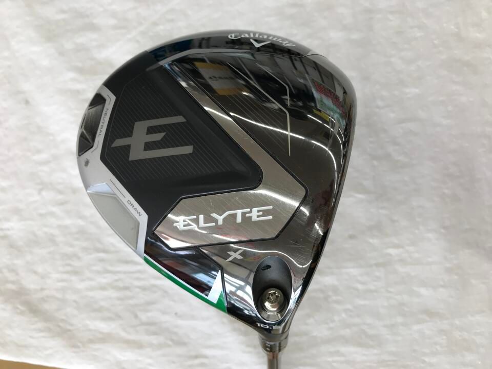 キャロウェイ　ELYTE X　10.5度　VENTUS GREEN 5 for Callaway　Sフレックス　ドライバー　中古　ゴルフドゥ！荒川沖店【最短即日発送】