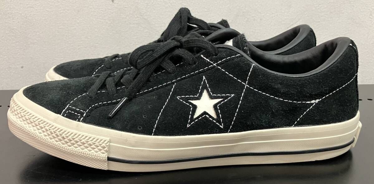 CONVERSE コンバース スニーカー 1SE204 SKATEBOARDING ONE STAR SK + ブラック 26.5cm