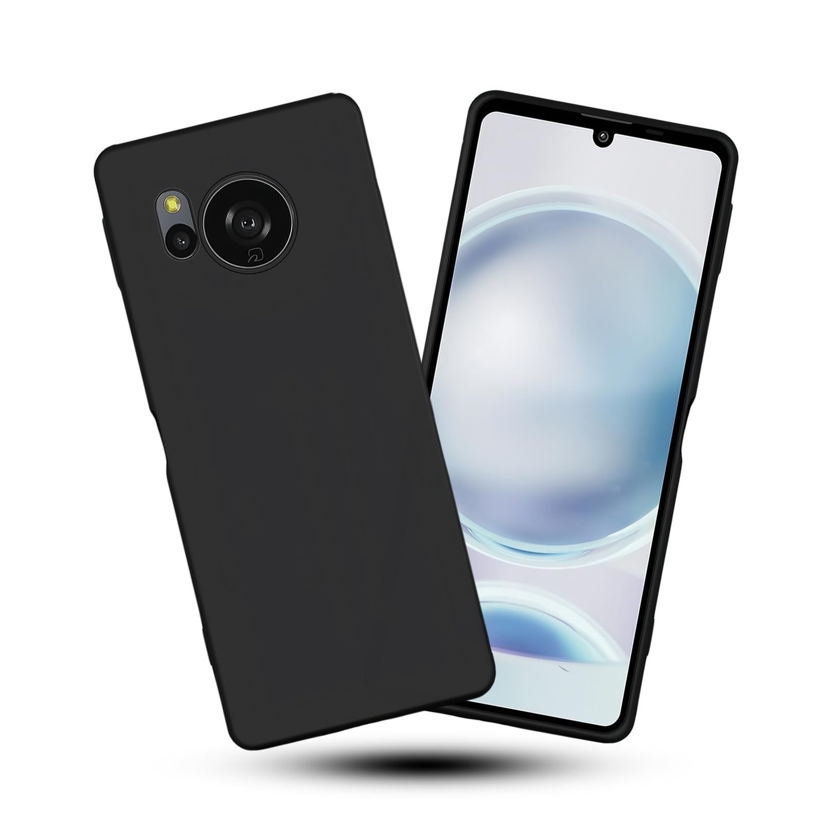 対応 Sharp Aquos Sense8/SHG11/SH-54D ケース 薄型 ソフトマット質感 
