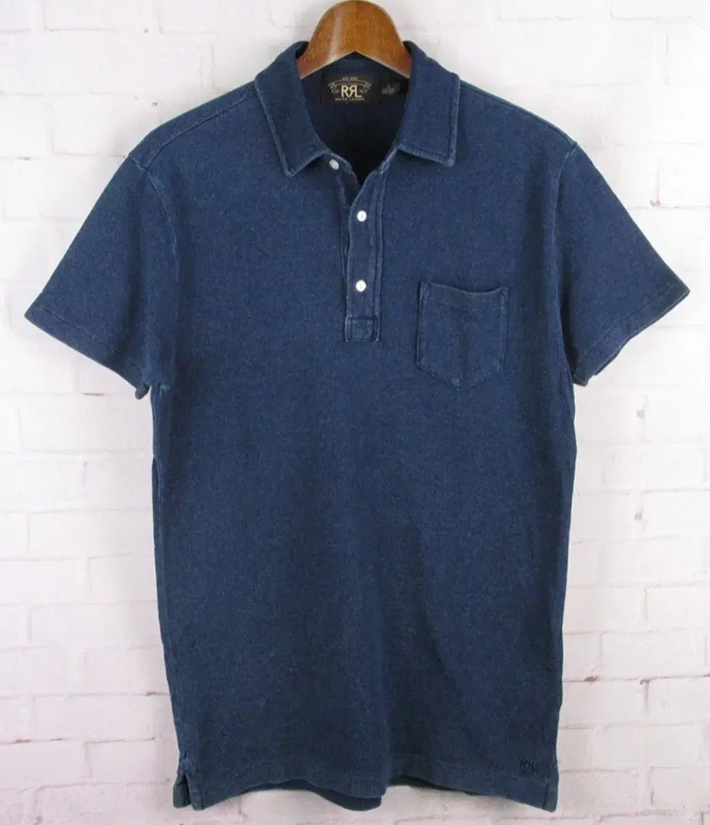 RRL(ダブルアールエル) Indigo デニム カラーTシャツ S