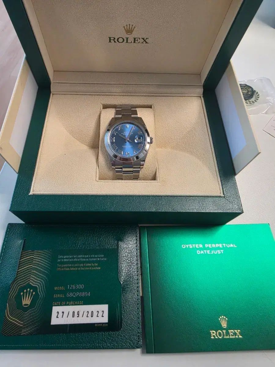 ROLEX デイトジャスト デニムブルー 41mm