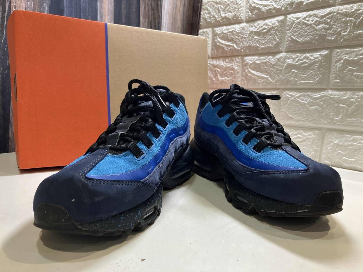 Stash × Nike Air Max 95 'Black and Harbor Blue'2024 HF5515-400 サイズ27