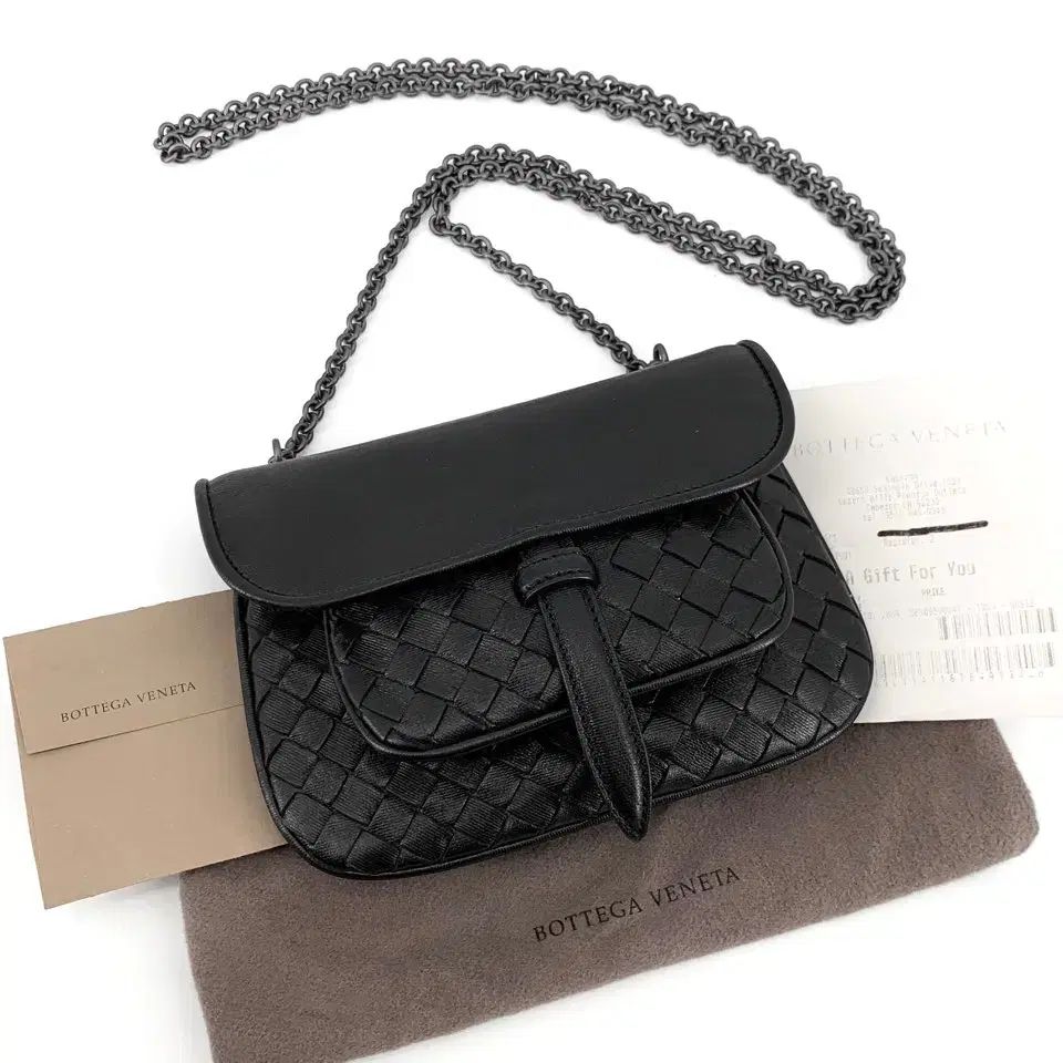 BOTTEGA VENETA ボッテガ・ヴェネタ ミニ イントレチャート チェーン クロスバック