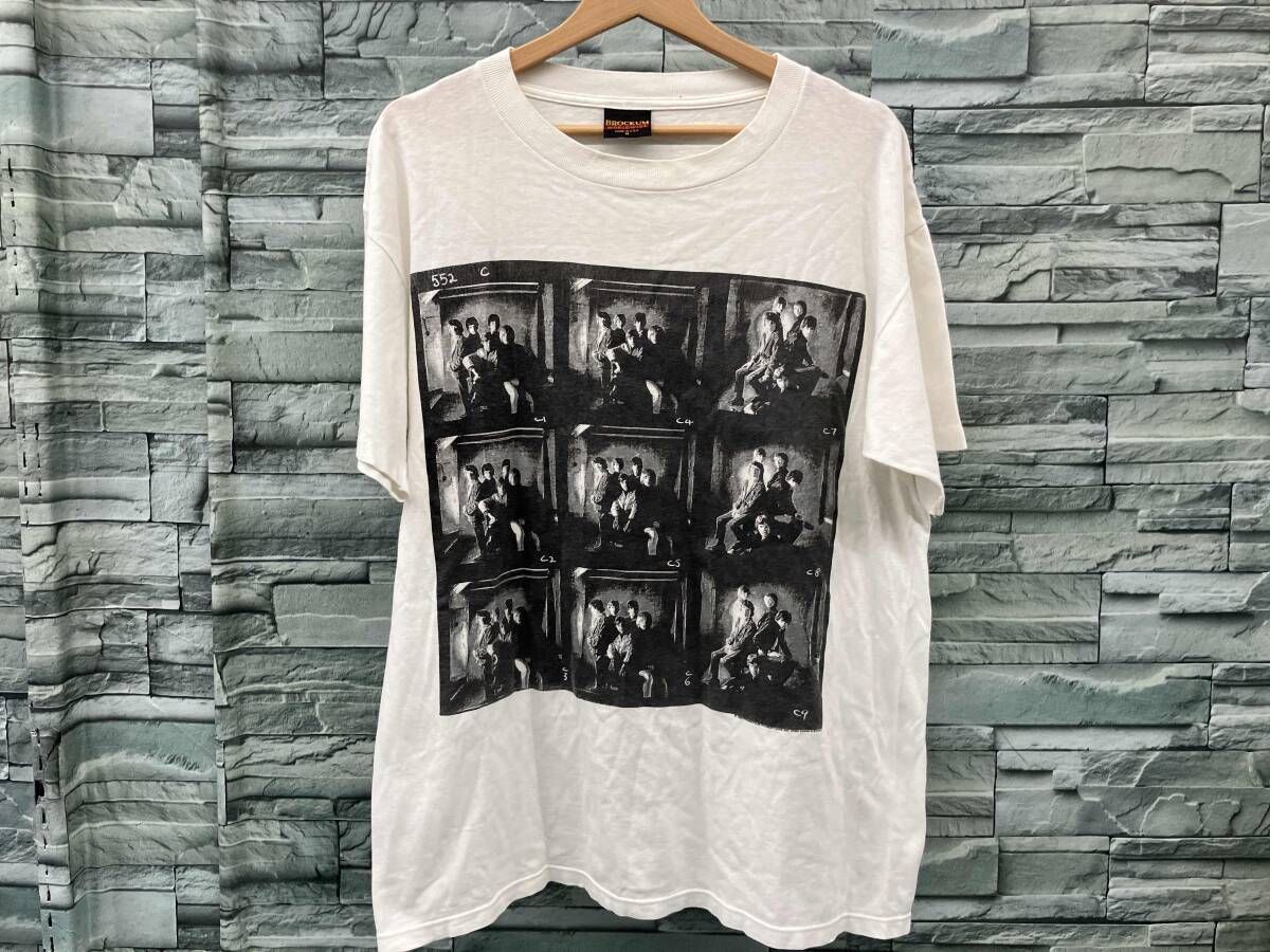 BROCKUM/半袖Tシャツ/Rolling stones 90s ヴィンテージ/白/Mサイズ/夏