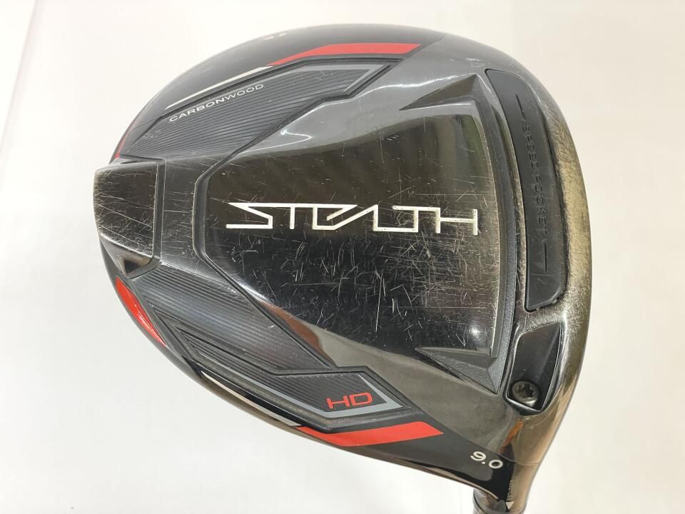 テーラーメイド　STEALTH HD　9度　TENSEI RED TM50　SRフレックス　ドライバー　中古　ゴルフドゥ！岡山青江店【最短即日発送】