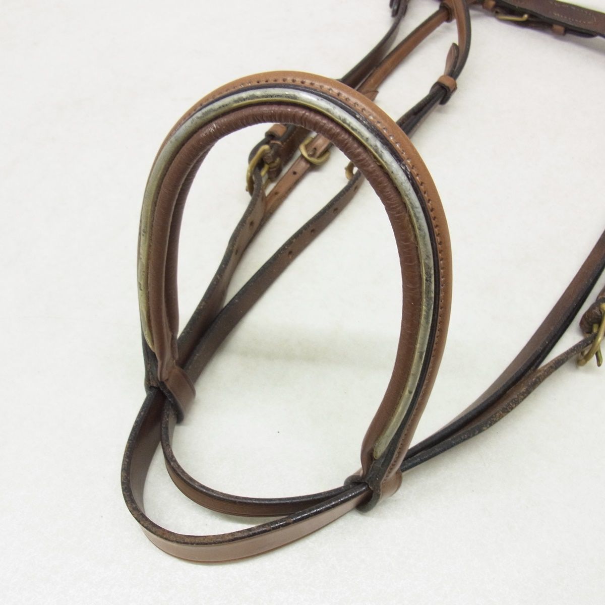 メーカー不明 乗馬用 頭絡 手綱 セット 馬具 - メルカリ