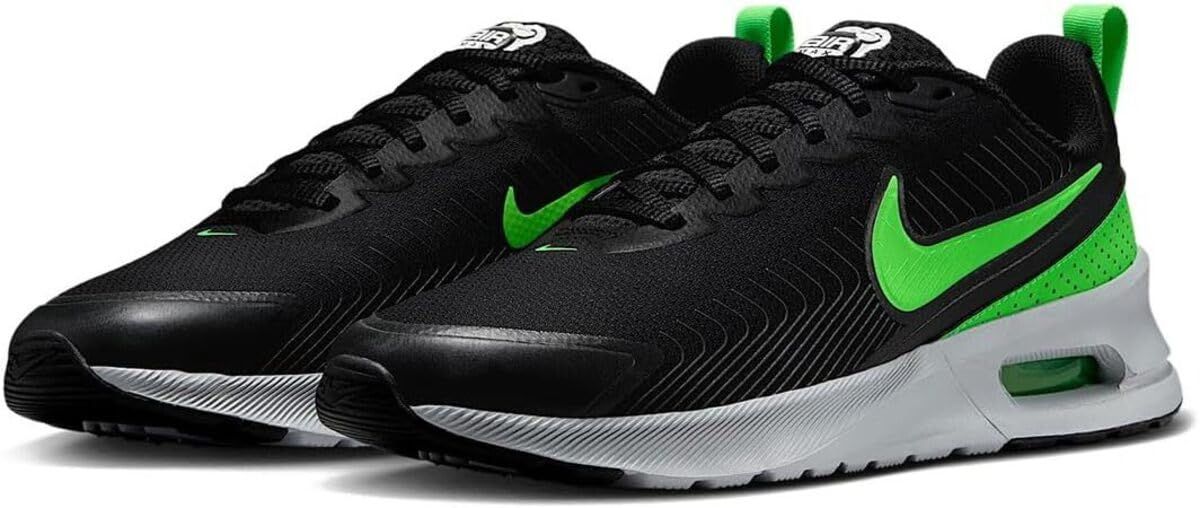 [ナイキ] エア マックス ニュアクシス AIR MAX NUAXIS ブラック/アンスラサイト/ウルフグレー/グリーンストライク HV5754-010 26.5cm [26.5 cm]