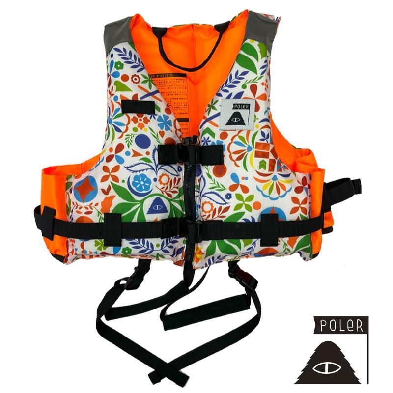 SUP ライフベスト ポーラー ライフベスト POLER FLOATING VEST キッズ フローティングベスト サップ ライフジャケット