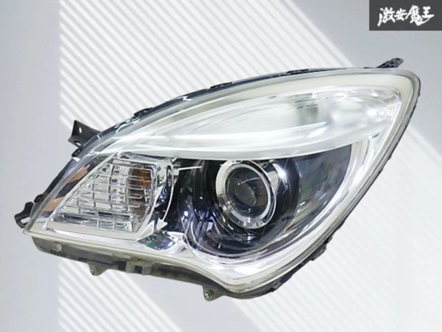 【点灯OK！】SUZUKI スズキ 純正 MA15S ソリオ 2013年式 HID ヘッドライト ヘッドランプ レンズ 左 左側 助手席側 35300-54M LE10G6223 棚