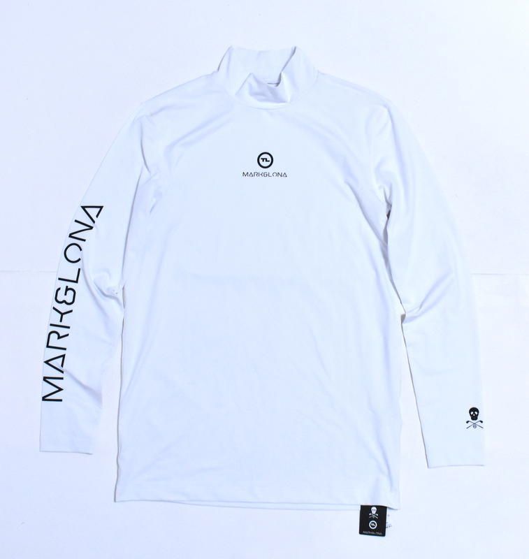 新品 MARK & LONA T-LINE モックネック シャツ 48 MXM-3B-AU01 マーク 