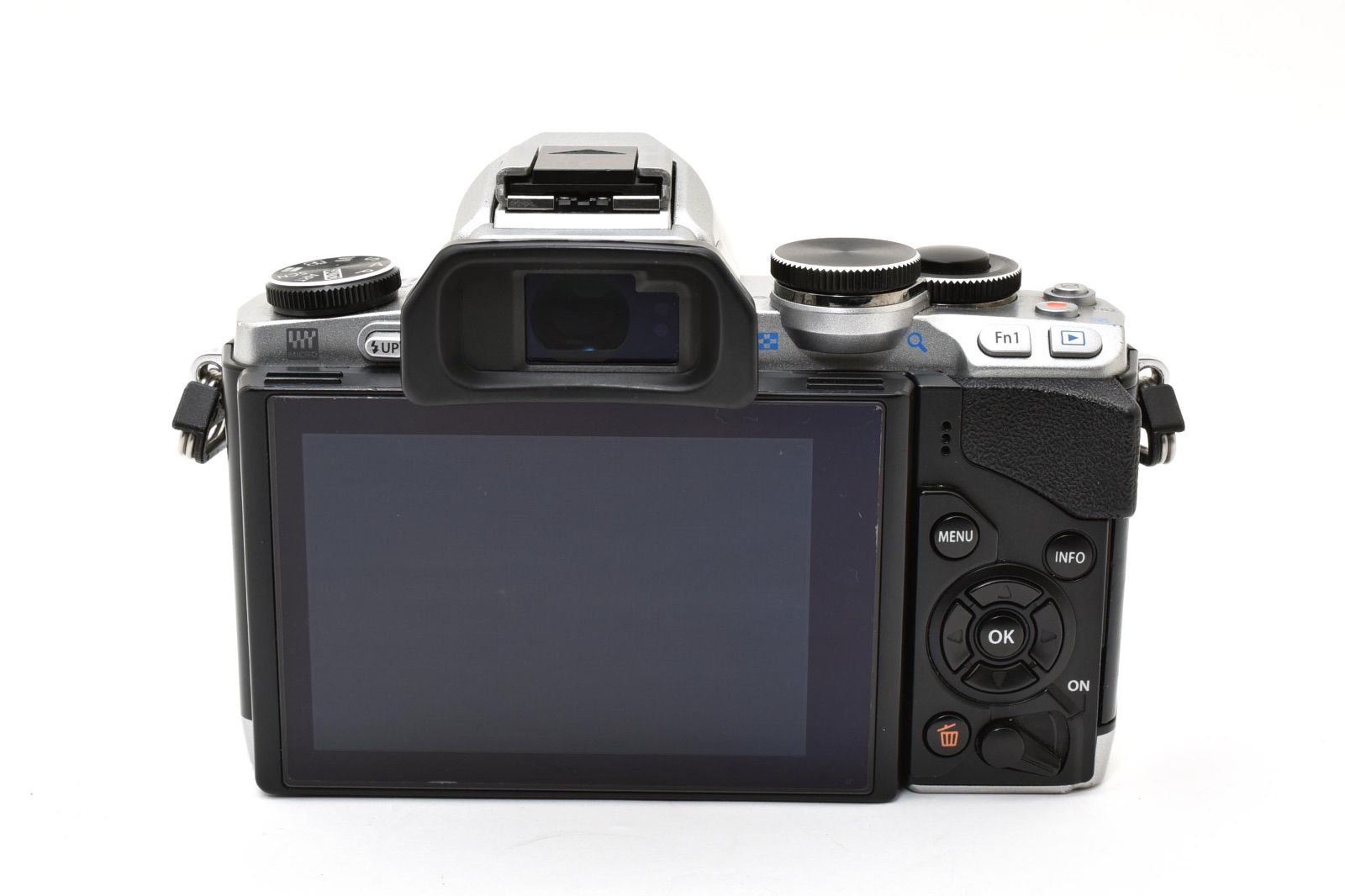 ★ショット数:4,045回!!★ OLYMPUS オリンパス OM-D E-M10 ボディ シルバー ミラーレス一眼カメラ 元箱・付属品多数 ＃4518