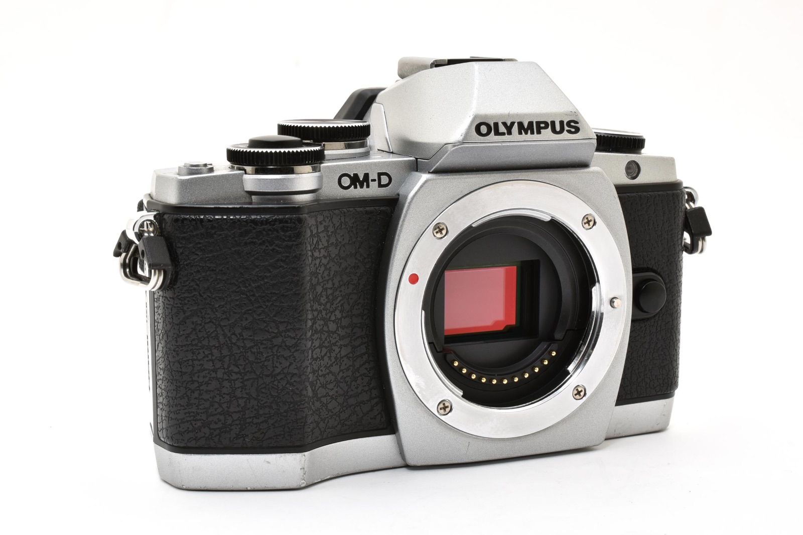 ★ショット数:4,045回!!★ OLYMPUS オリンパス OM-D E-M10 ボディ シルバー ミラーレス一眼カメラ 元箱・付属品多数 ＃4518