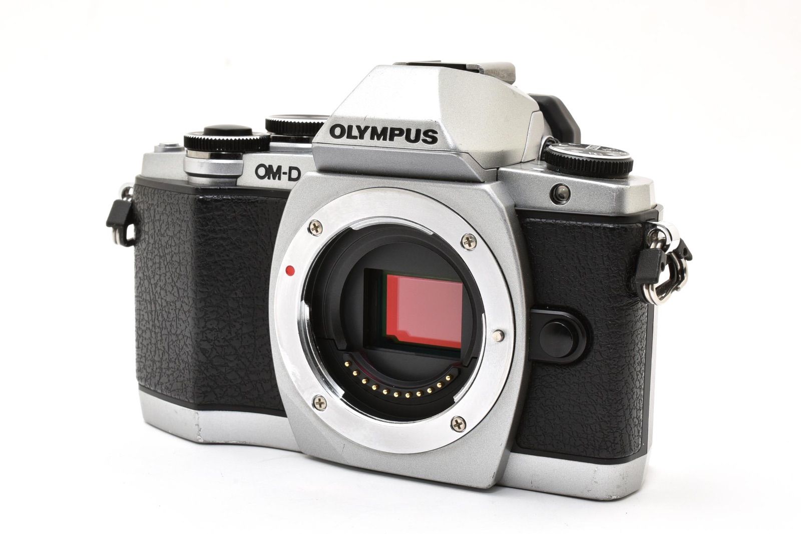 ★ショット数:4,045回!!★ OLYMPUS オリンパス OM-D E-M10 ボディ シルバー ミラーレス一眼カメラ 元箱・付属品多数 ＃4518