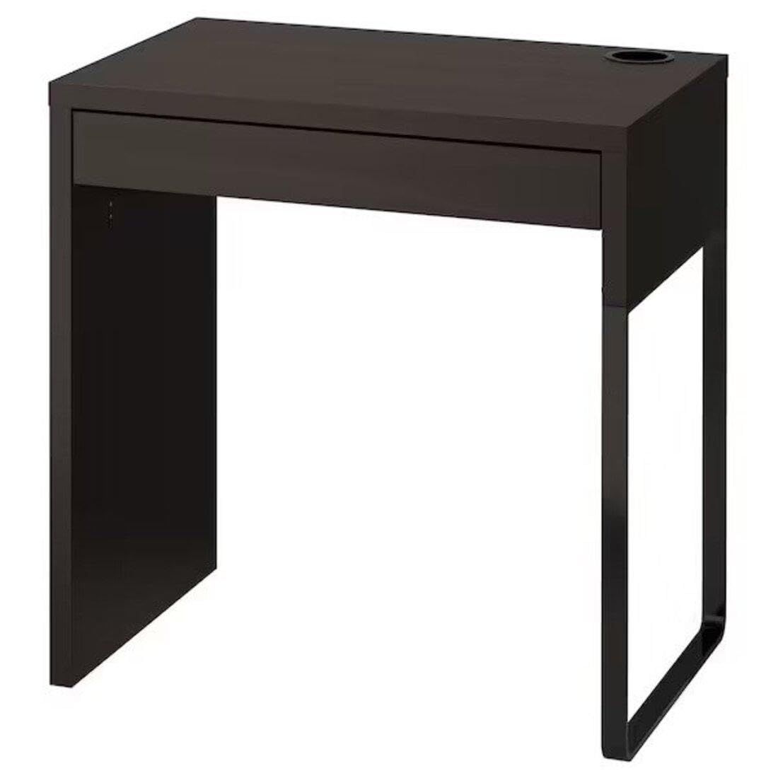 IKEA(イケア) MICKE デスク ブラックブラウン