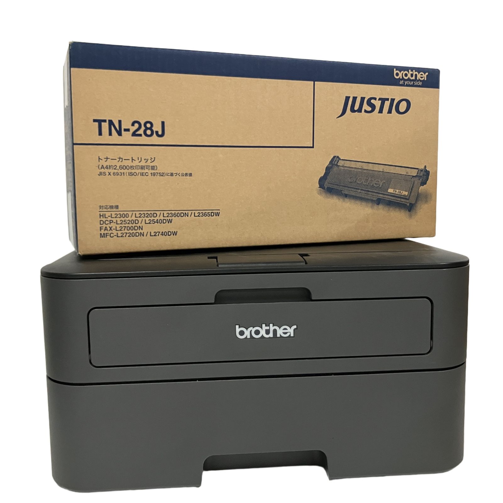 Brother HL-L2365DW レーザープリンター TN-28J トナーカートリッジ セット 中古 B11371375