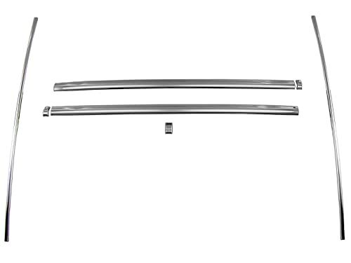 BRIGHTZ アトラス F24 超鏡面ステンレスメッキウィンドウモール 7PC 【 TRUCK?M?042 】 F 24as