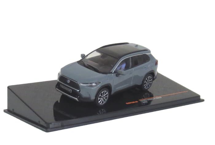イクソ 1/43 トヨタ カローラクロス 2022 グレー LHD 完成品as