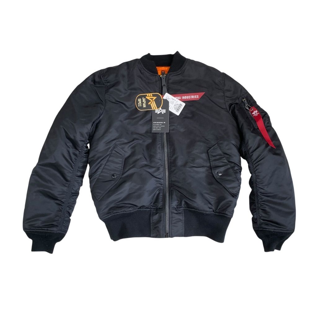 【未使用品】ALPHA INDUSTRIES フライトジャケット タグ付き アメリカ製 XLサイズ　　M80610-9