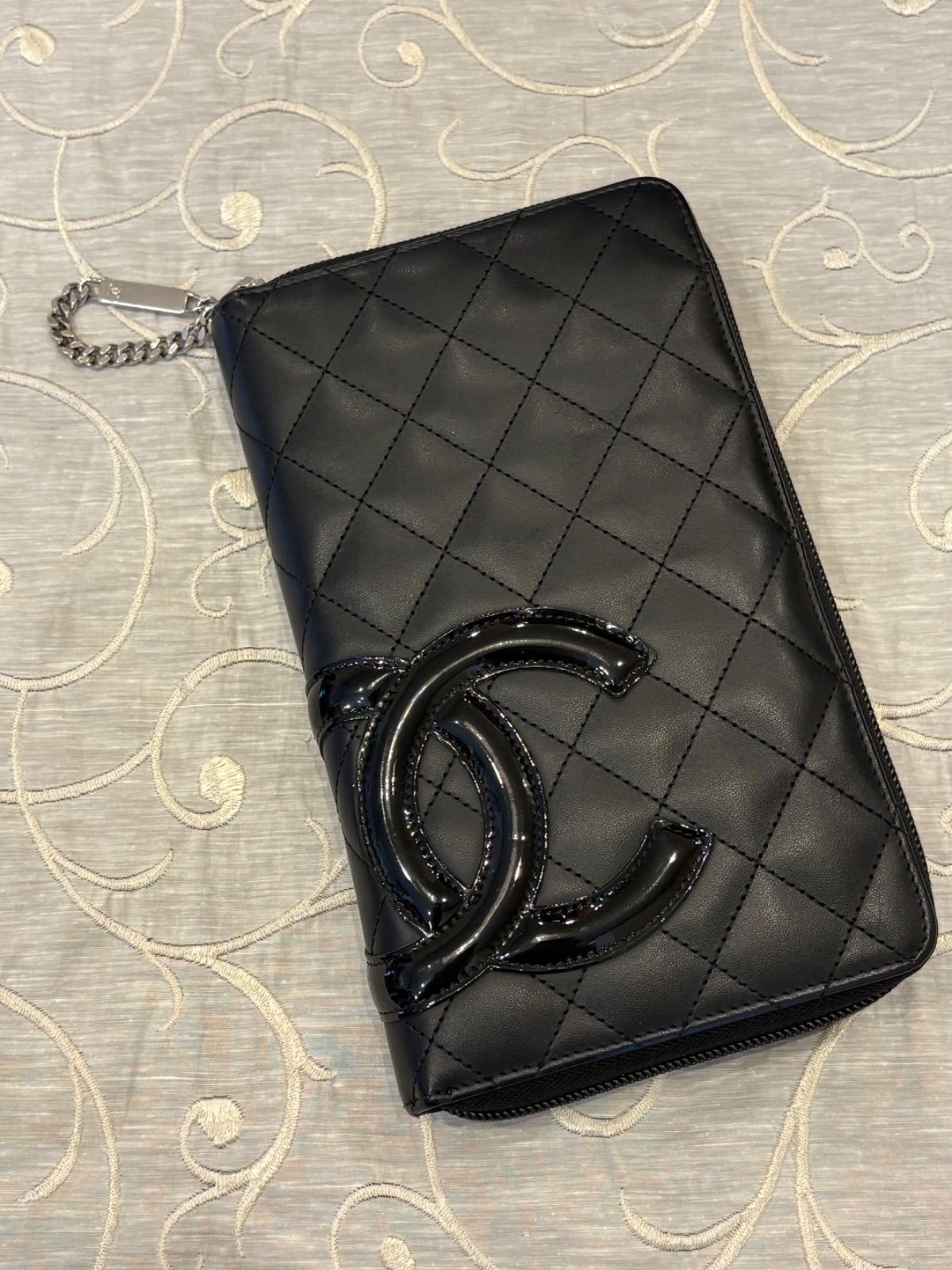美品/収納力抜群】CHANEL シャネル カンボンライン オーガナイザー 長