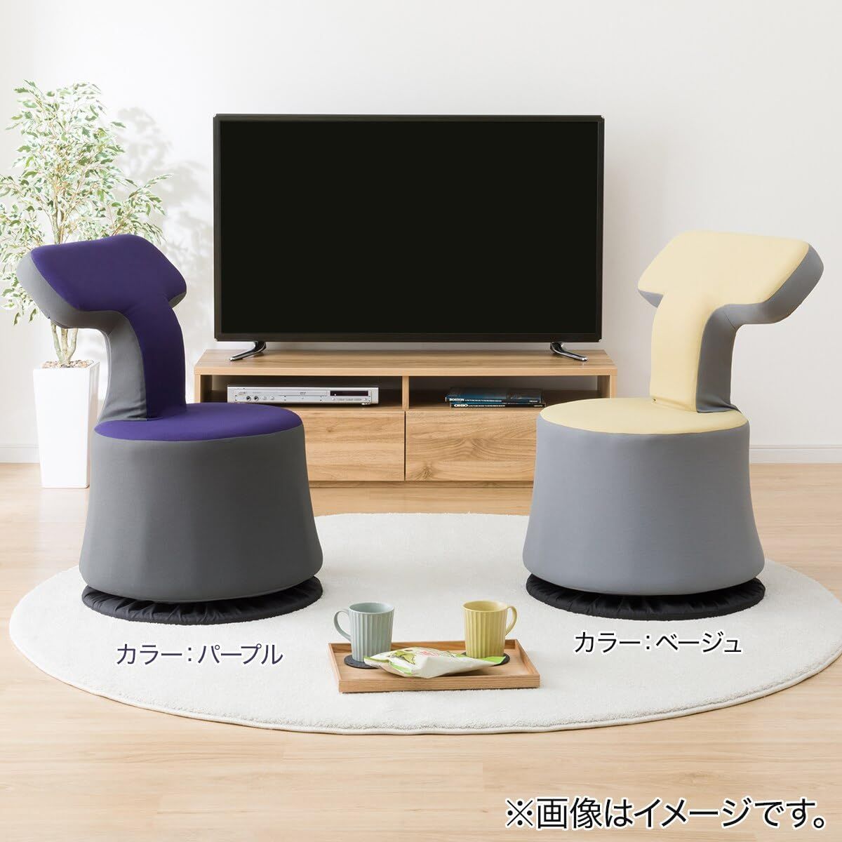 ニトリ 360°回転 ゲーミング椅子 XM003 オレンジ NITORI 5677072