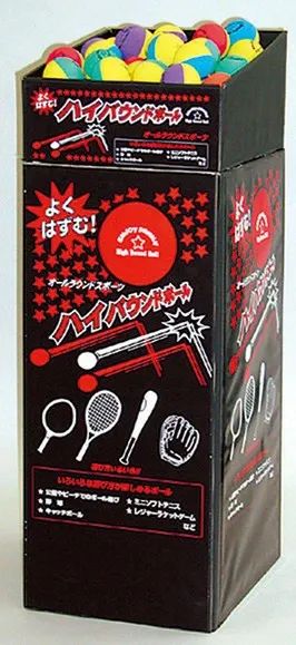 【新品未使用】ENJOY FAMILY エンジョイファミリー ハイバウンドボール 80球入り LB-500b (ボール おもちゃ バウンド ハイバウンドボール よく弾む 投げる ラケット バット 打つ)