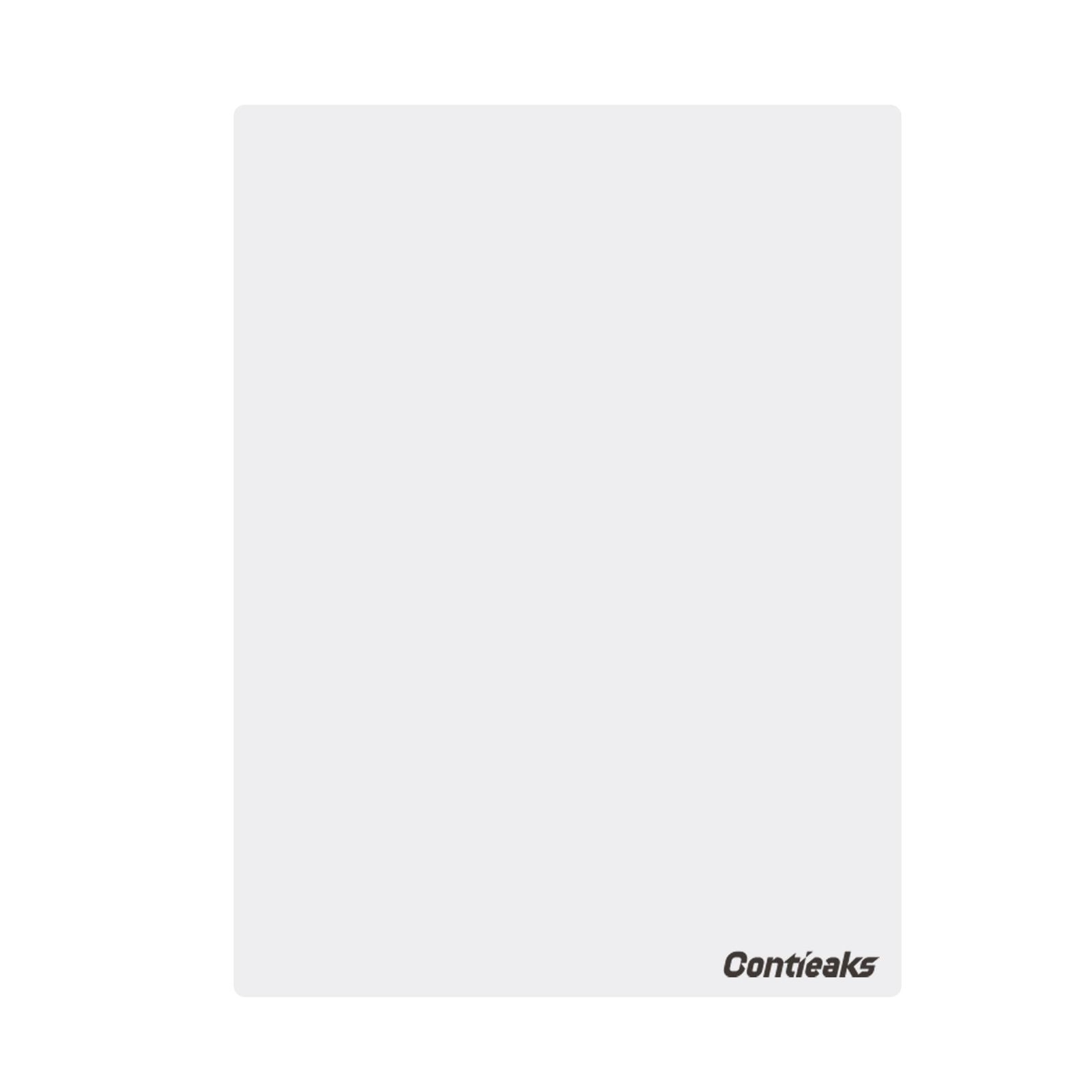 Contieaks チェアマット デスクマット PVC素材 ホワイト 白 120×160cm 長方形タイプ 裏面 滑り止め ダイヤカット フローリング 床 傷防止 コンティークス 427198