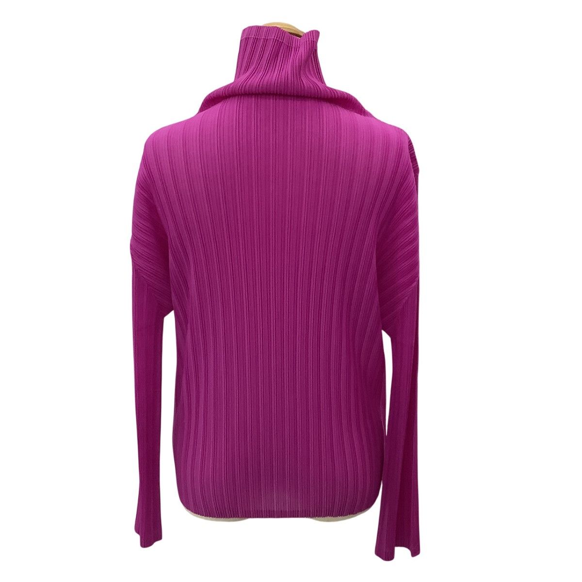 ISSEY MIYAKE イッセイミヤケ PLEATS PLEASE カットソー SIZE 3 PP43-FK322 ショッキングピンク