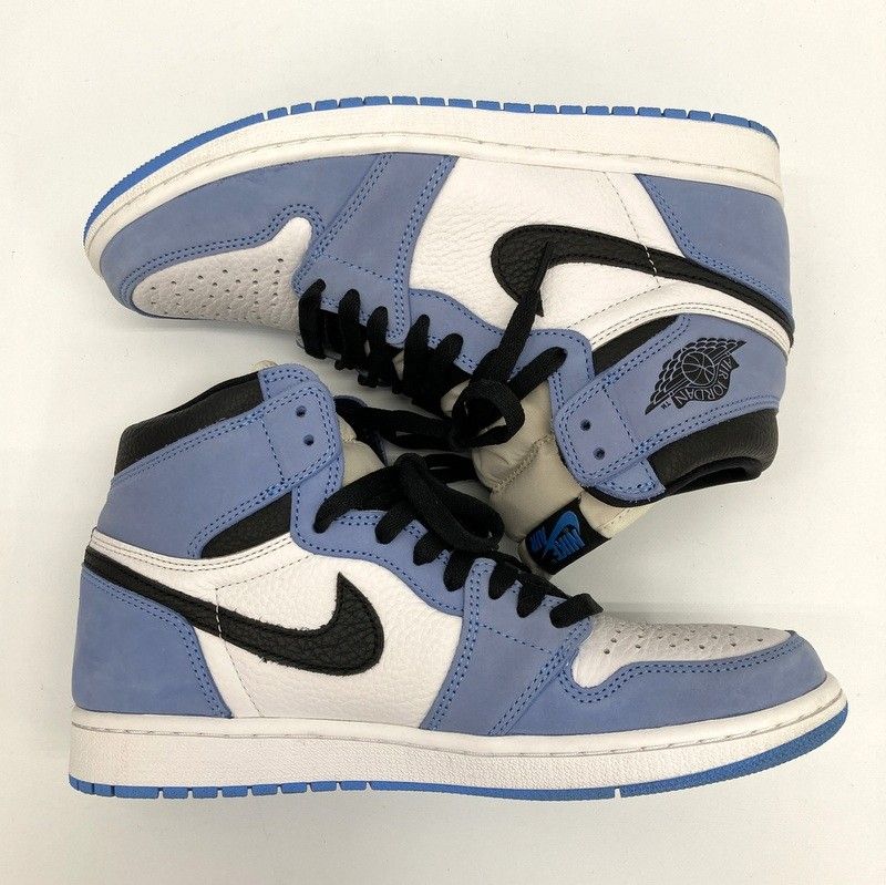 NIKE ナイキ Air Jordan 1 High OG University Blue 555088-134 スニーカー ハイカット シューズ ストリート メンズ ブルー ホワイト 靴 ★SS687