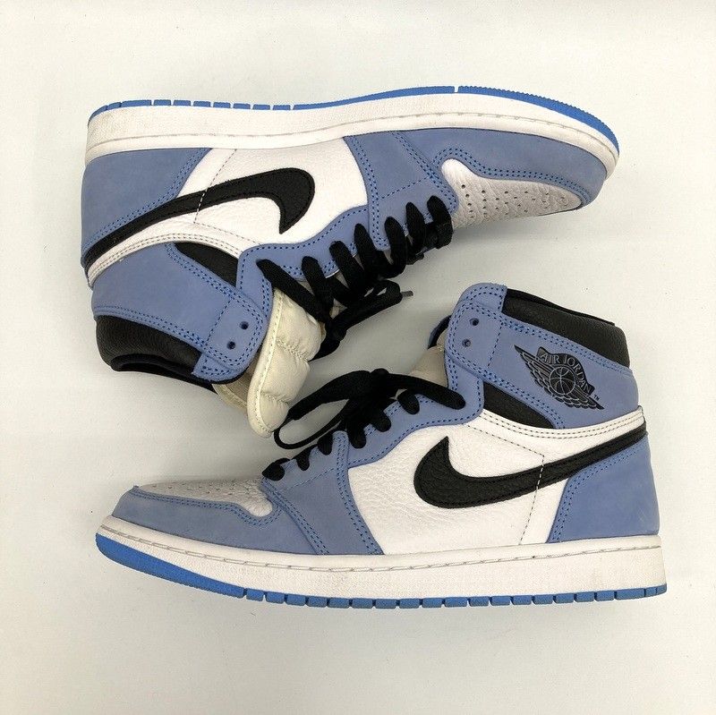 NIKE ナイキ Air Jordan 1 High OG University Blue 555088-134 スニーカー ハイカット シューズ ストリート メンズ ブルー ホワイト 靴 ★SS687